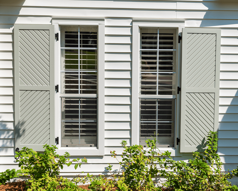 Dwell Shutter and Blinds custom interior exterior shutters window treatment blinds shades drapes bahama louver panel combination